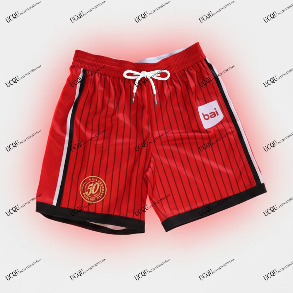 Pallacanestro Trieste Home Away 2025-26 LBA Nuovo arrivo Pantaloncini da basket Italia Atletico Stile casual Stampa 3D Indossabile per adulti