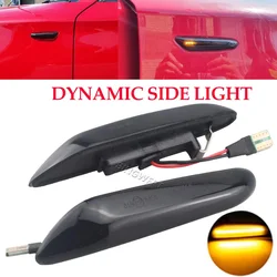 1pair Sequential Flashing LED Turn Signal Side Marker Light For BMW E60 E61 E90 E91 E87 E81 E83 E84 E88 E92 E93 E82 E46