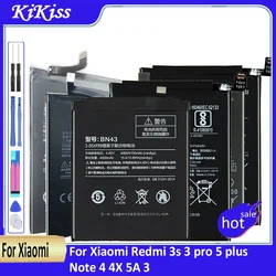 Battery For Xiaomi Redmi 3s 3 pro 5 plus Note 4 4X 5A 3 Pro BM47 BM46 BN41 BN43