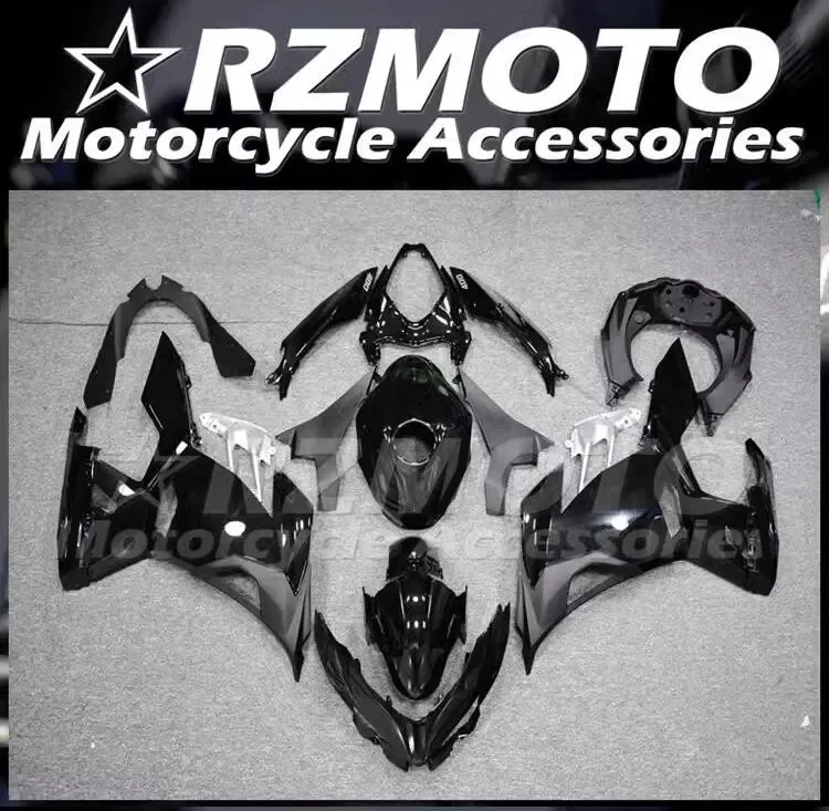 

4Gifts New ABS Motorcycle Fairings Kit Fit For Kawasaki EX 250 400 2019 2020 2021 2022 2023 19 20 21 22 Bodywork Set Black