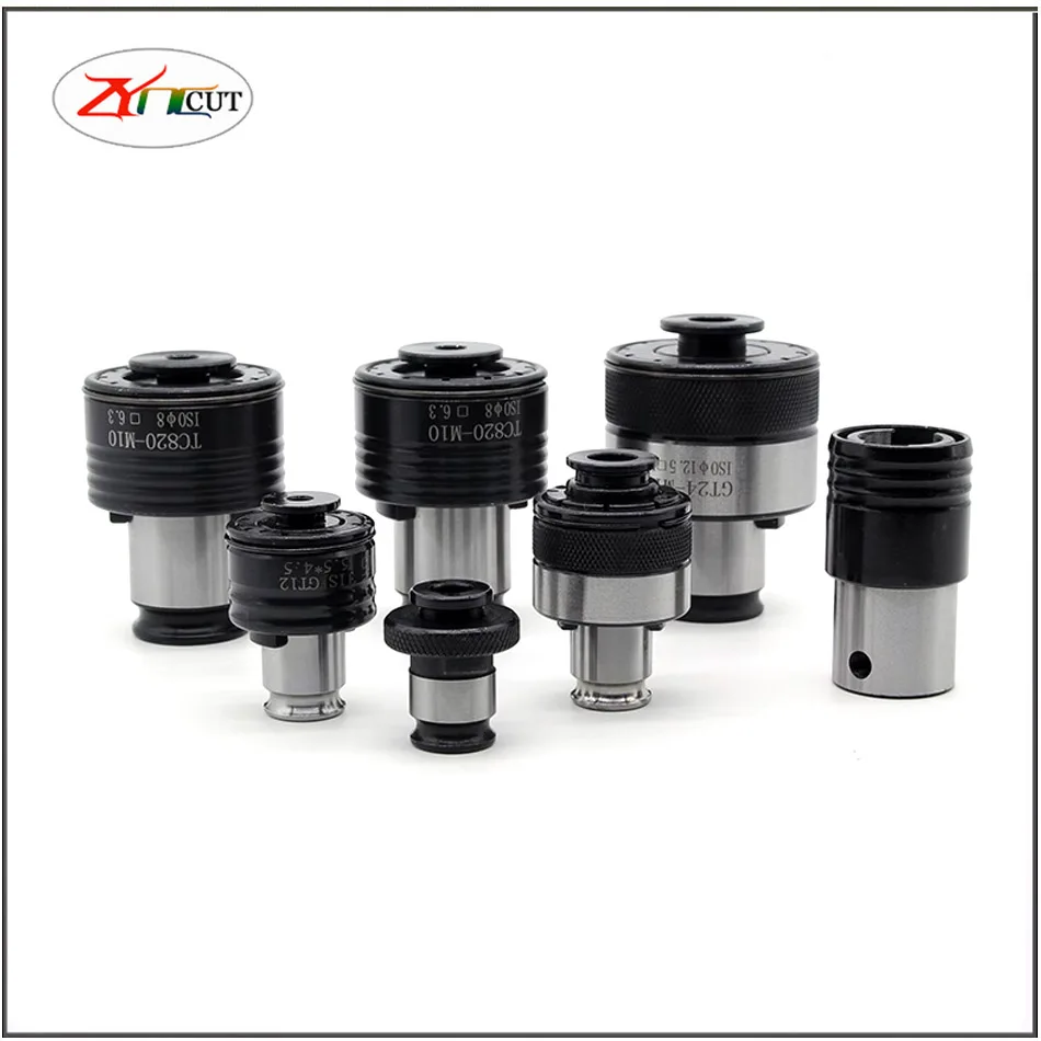 

GT12 taps collets Tapping chuck M2 M3 M4 M6 M10 M12 Chuck Overload Protection ISO JIS Standard anti-broken tap CNC Machine tools