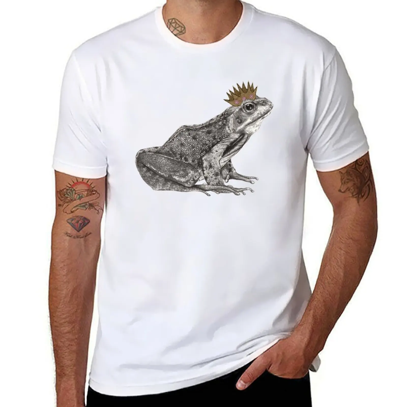 

The Frog Prince T-Shirt t shirts for man cotton funny man t shirts for men T-Shirt