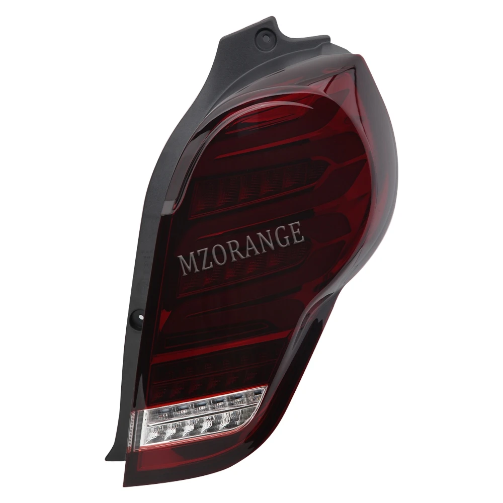 1 Pair LED Rear Tail Light For Chevrolet Spark 2011 2012 2013 2014 Modification Car Taillight Brake Turn Signal Lamp Accessories