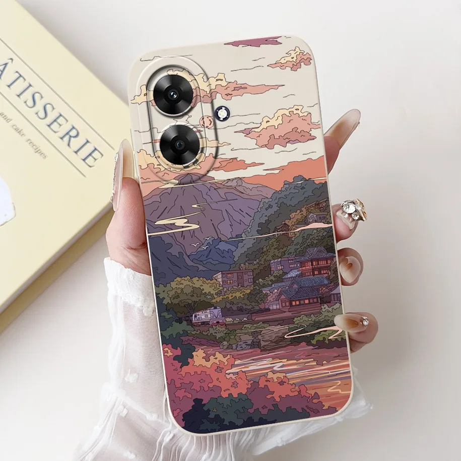 Case For Realme Note 50 Cover RMX3834 Shockproof Funda Cool Painted Soft Silicone Phone Case For Realme Note 60 Note60 TPU Pouch image 5