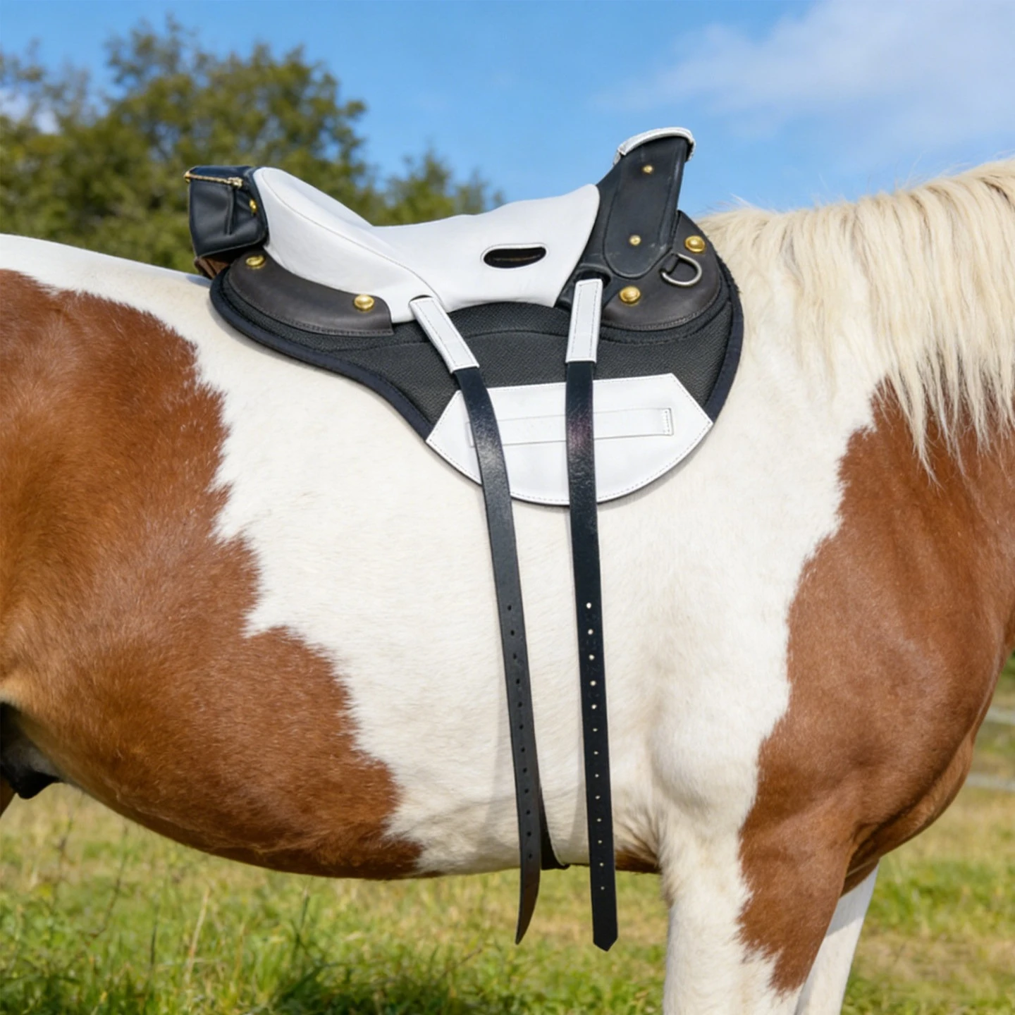 Saddle, Breathable Silicon Foam Bottom 3kg Equestrian Supplies, with Bag
