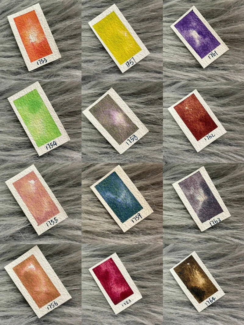 Nowy Pigment Akwarelowy SuperVision Layered Color, 16 Kolorów, 0.5/1/2ML, Przenośne Opakowanie Akwareli, Artykuły Plastyczne dla Uczniów — zdjęcie produktu 5