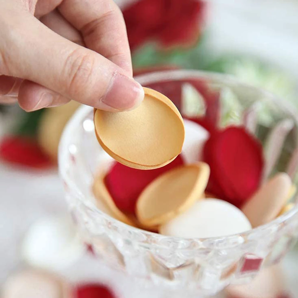 Pétales de rose artificiels faits à la main pour filles, pétales de fleurs de mariage, décoration de la Saint-Valentin, 3-4 cm, 500 pièces