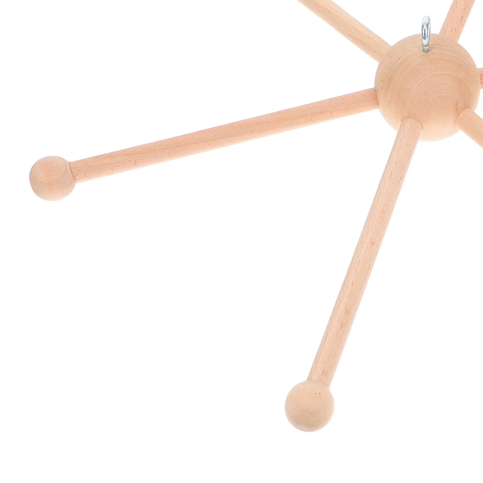 إطار خشبي للرياح مكون من 6 فرع يمكنك صنعه بنفسك قاعدة جرس الرياح لحديقة ساحة الشرفة ملحقات الديكور الريفي إطار خشبي متنقل