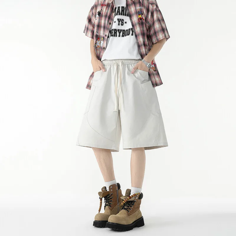 

Мужские шорты для бега, легкие шорты для тренировок с разрезом по подолу, спортивные шорты для спортзала, быстросохнущие дышащие тренировочные шорты M-XXXXXL