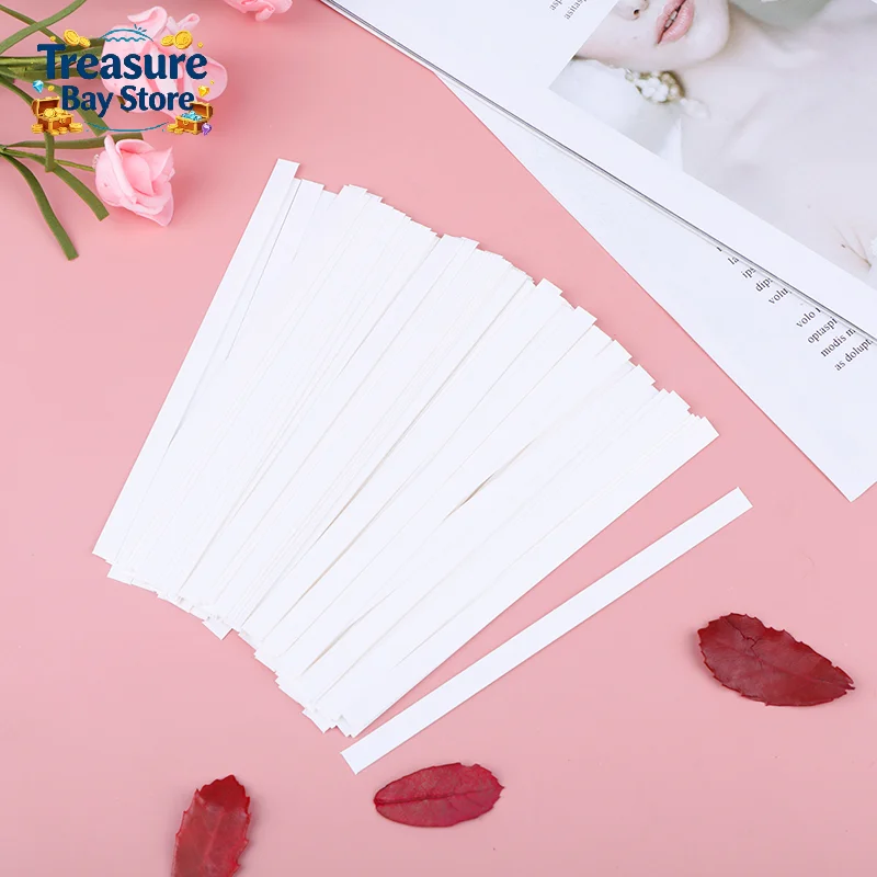 

100pcs 137*7mm Flat Aromatherapy Fragrance Perfume Essential Test Paper Strips
