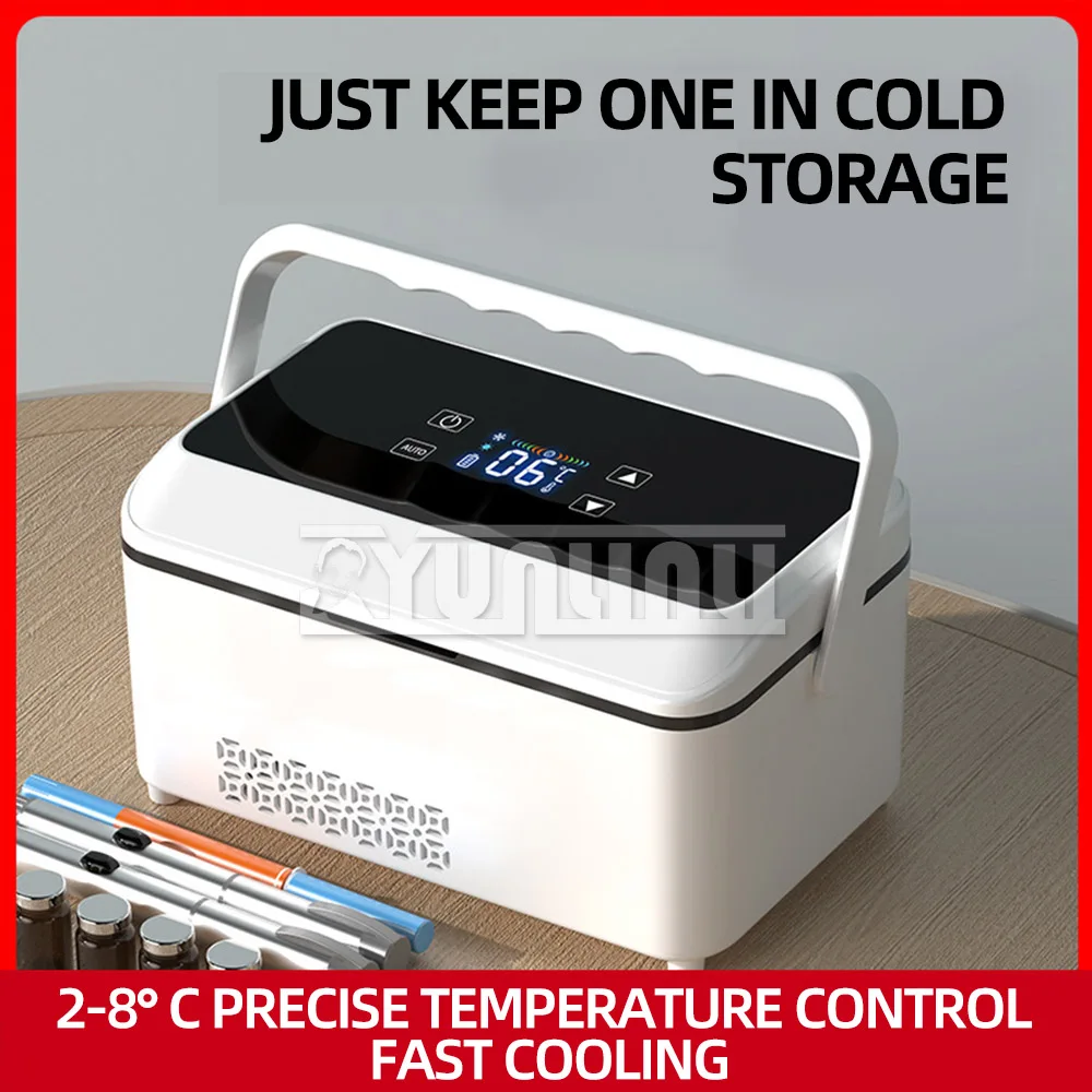 Scatola refrigerata per insulina mini refrigerazione portatile ricarica intelligente a temperatura costante