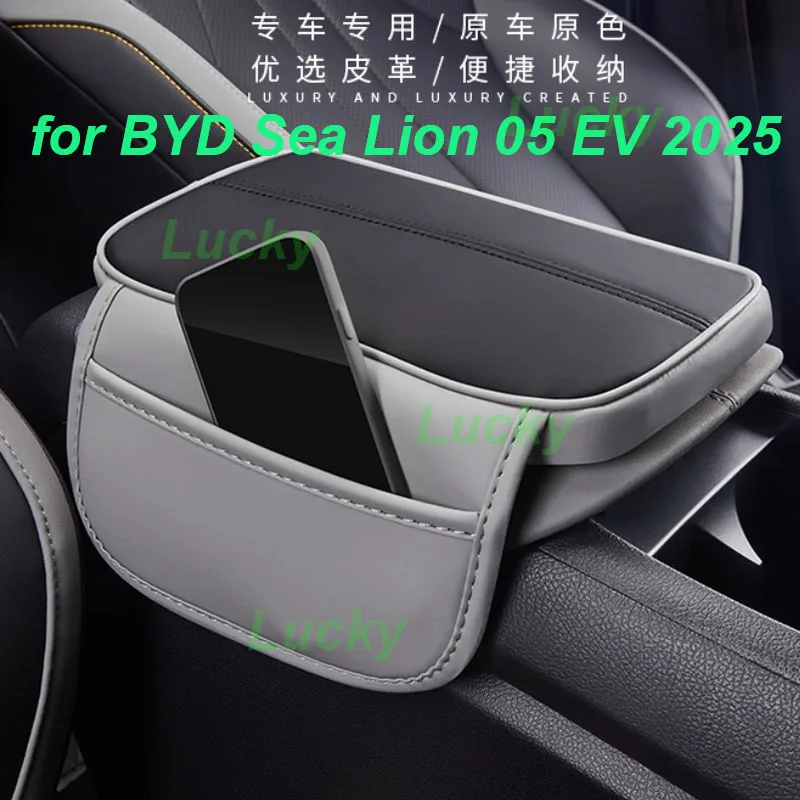 

Car Center Armrest Heightening Pad for BYD Sea Lion 05 EV 2025 Central Armrest Protective Cover Storage Pad Interior Accessories