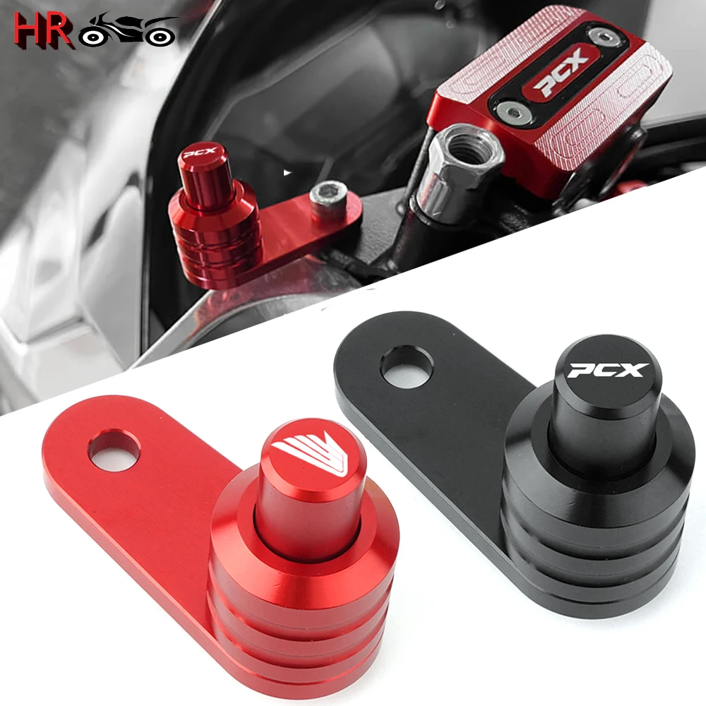 Motorcycle Accessorie Brake Lever Parking Switch Button Auxiliary Lock For Honda PCX125 PCX150 PCX160 NC700S NC700X NC700D CT125