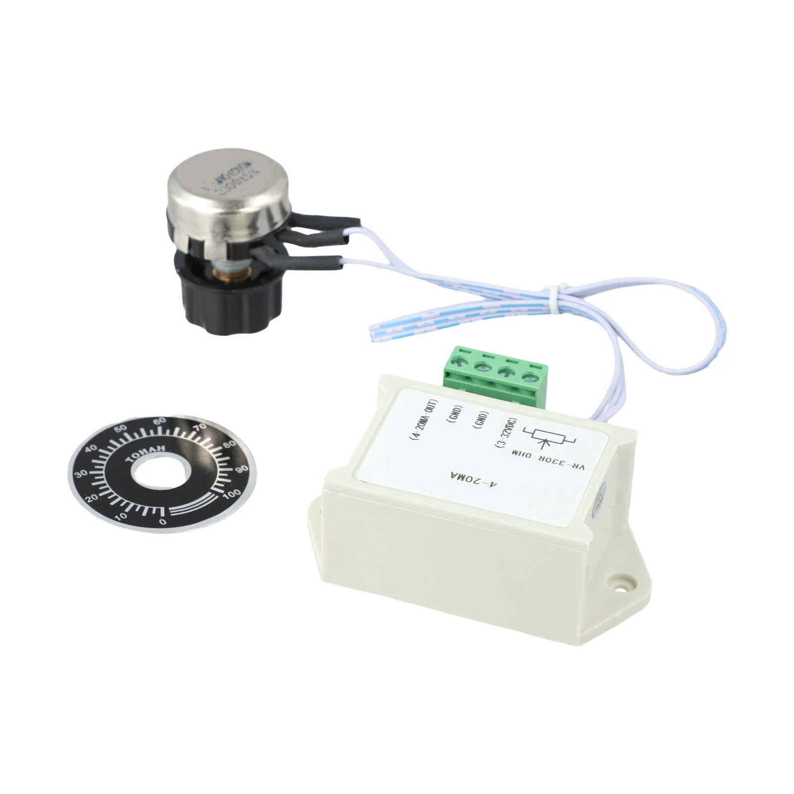 4 20mA Signal Generator with Adjustable Current Output Compact Design Suitable for DC Voltage Inputs of 3 3 to 30V