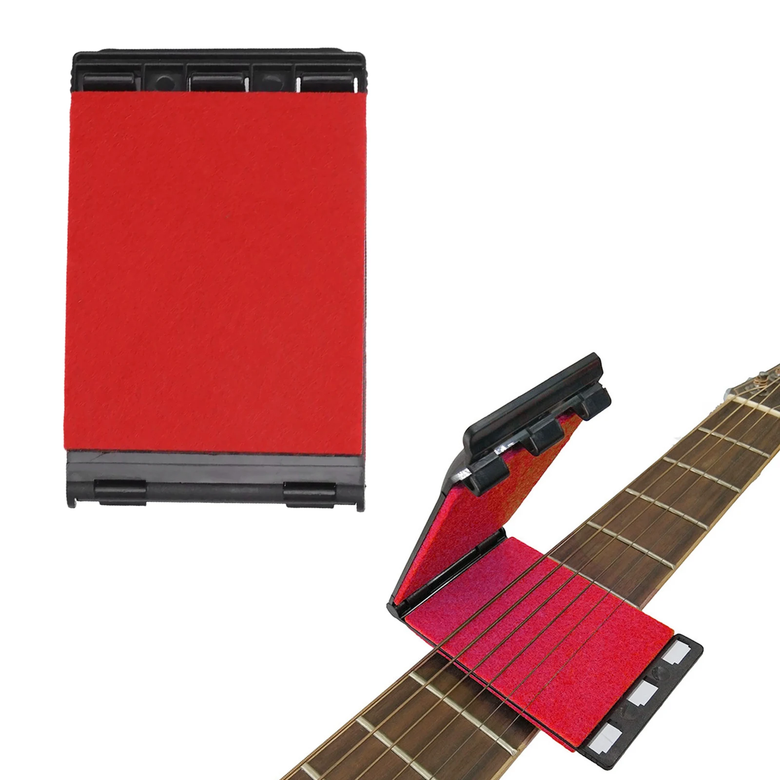 

Guitar Cleaner G-String Cleaner Easy To Install For Bass For Cello For Strings Yellow 4 Colors Accessories Black