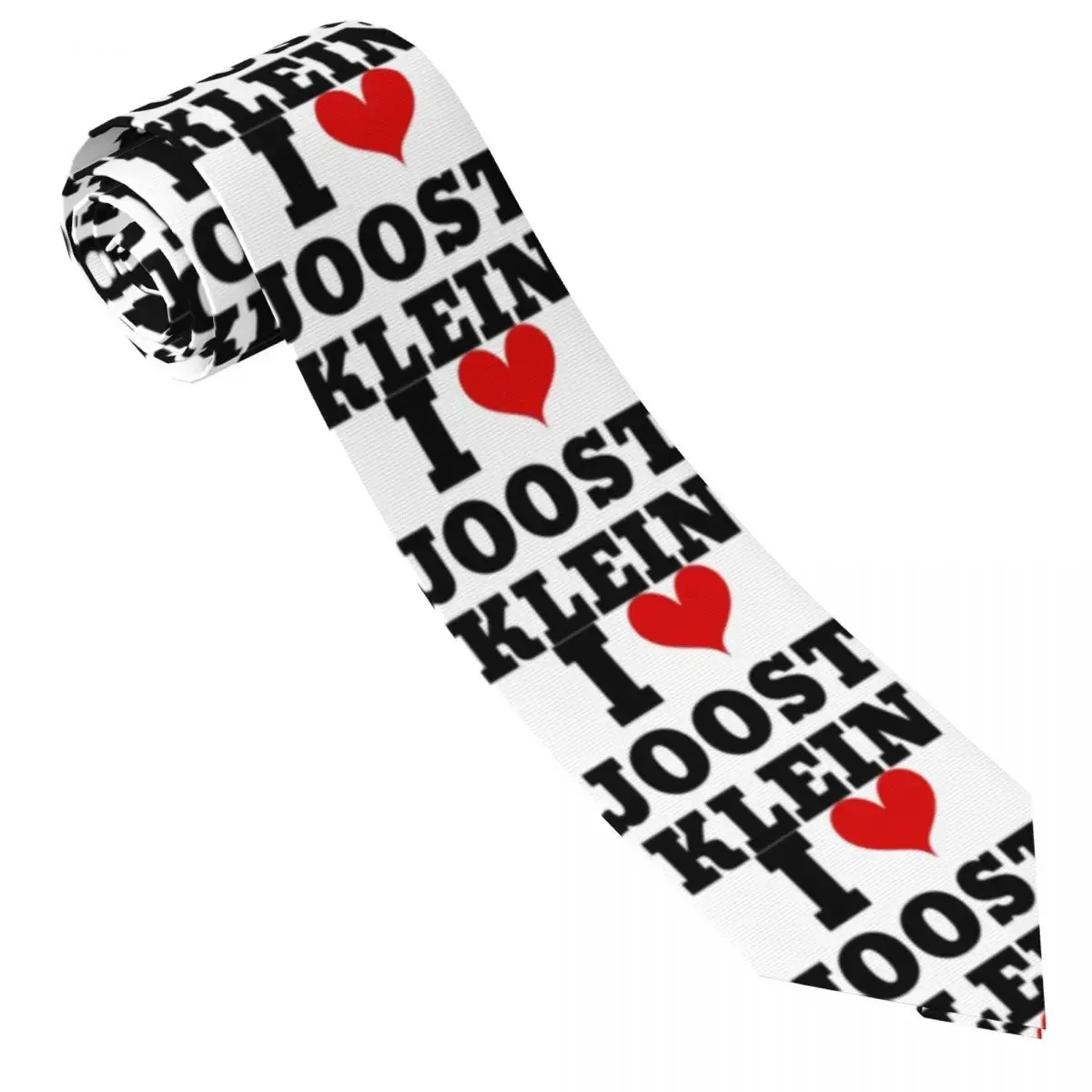 I Love Joost Klein Tie Daily Wear Party Neck Ties Adult Vintage Cool Necktie Accessories Great Quality Design Collar Tie