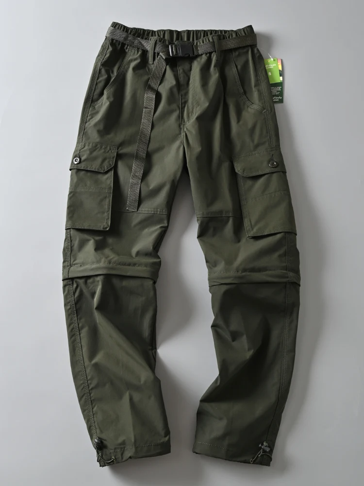 Tactical pants, men's slim fit, elastic, 9th Army fan training pants, outdoor work clothes, long pants, straight leg combat pant