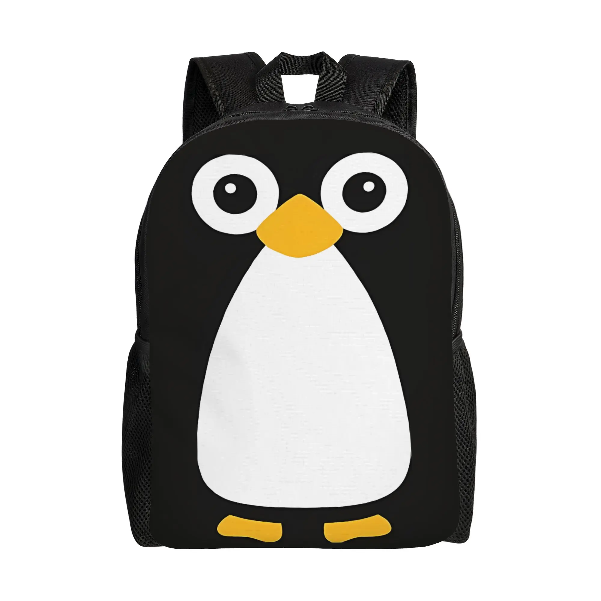 Kawaii Vector Penguin Animal Face Schoolbag Ladies Fashionable cute mochila Large Capacity Laptop Bag Back To School Season