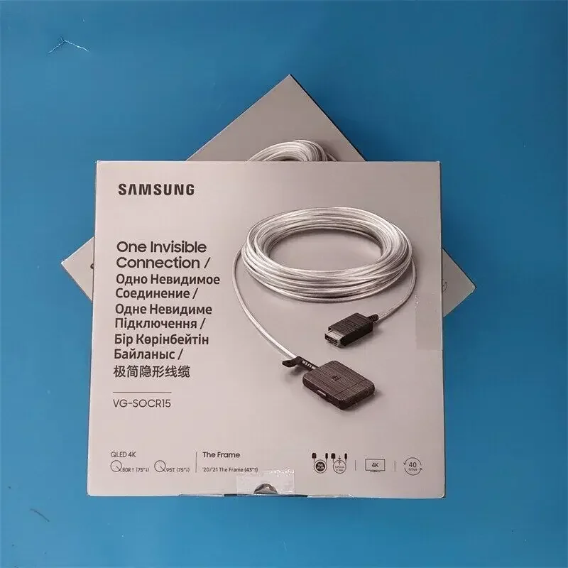 New 15M Compatible with Samsung frame tv cord extender VG-SOCR15 VGSOCR15 One Connection Cable For FRAME TV Q80R