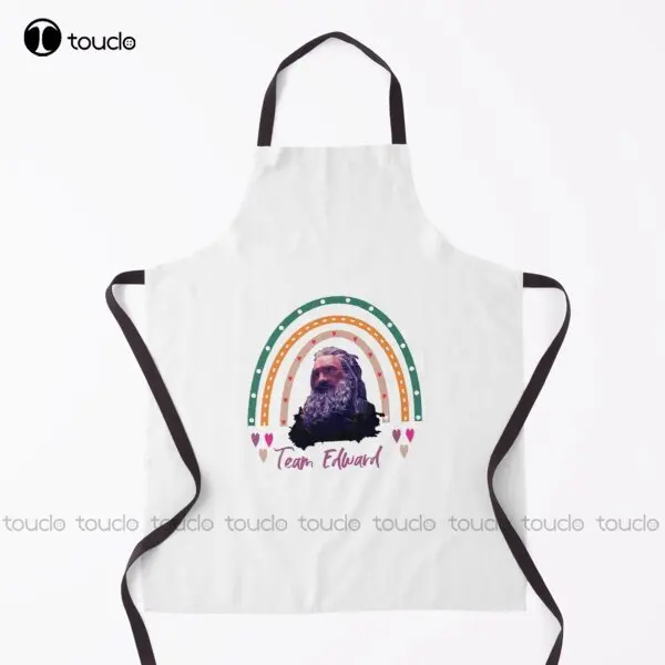 Team Edward Our Flag Means Death Apron Cute Apron For Women Men Unisex Adult Garden Kitchen Household Cleaning Custom Apron New