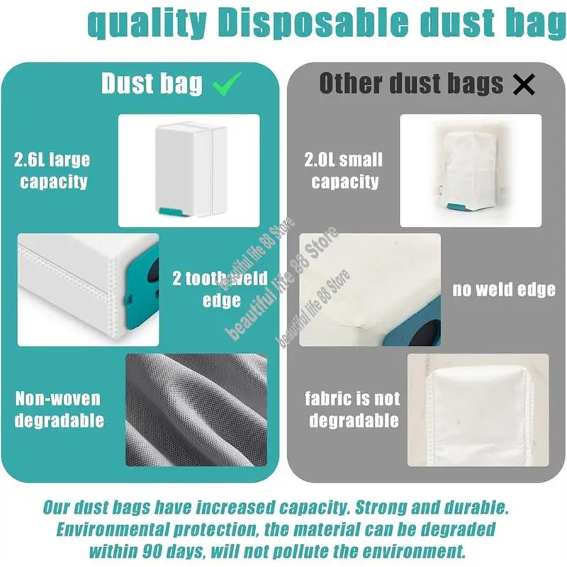 Cooking Appliances VCA-ADB953 Replacement Dust Bags,For  BESPOKE Jet Cordless Stick Vacuum- Disposable For Model Code For