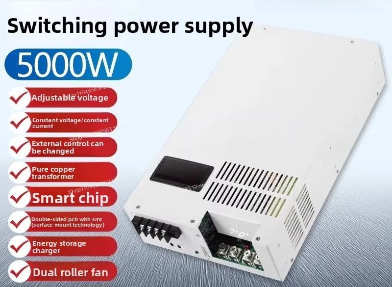 Switching Power Supply SE5000W Constant Voltage Constant Current 220 To 24V15V36V 0-150V200A300A DC 5K
