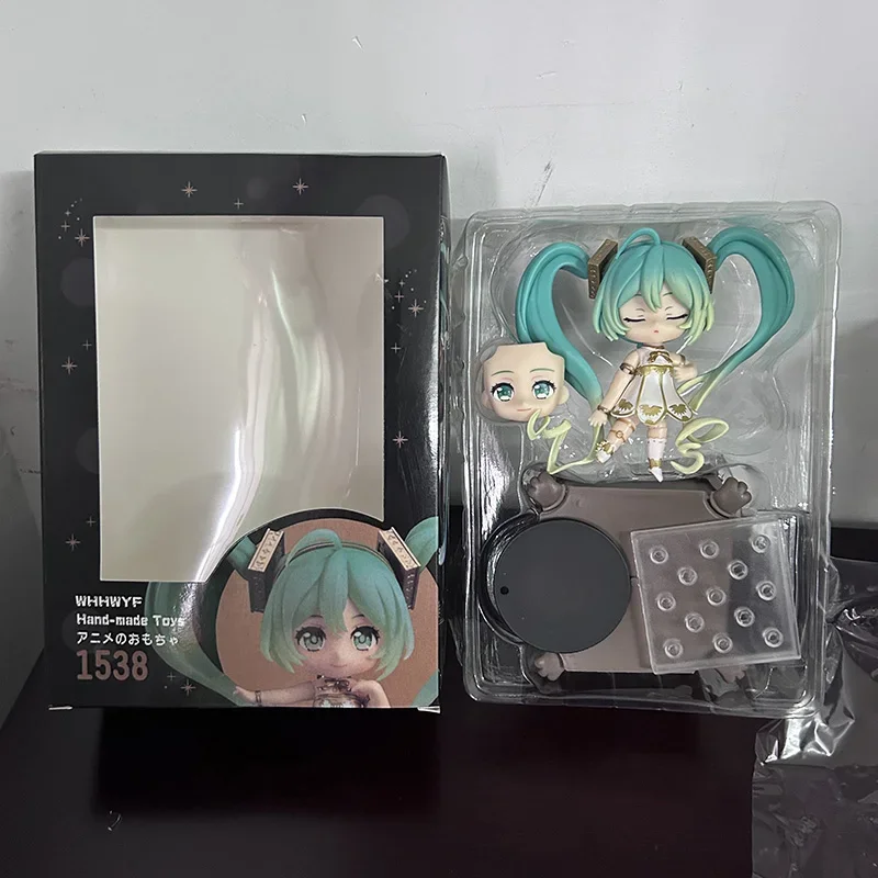 Vocaloid hatsune miku figur symphonie 5 jahrestag anime action figur sammel puppe weihnachten halloween geschenk spielzeug