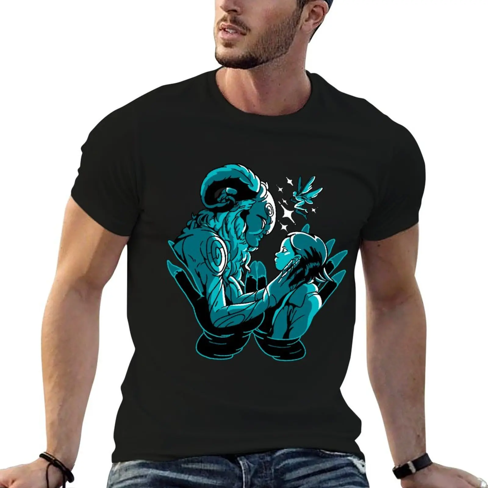 

Pan's Fantasy T-Shirt man t shirt heavy cotton cotton tshirt 100% T-Shirt