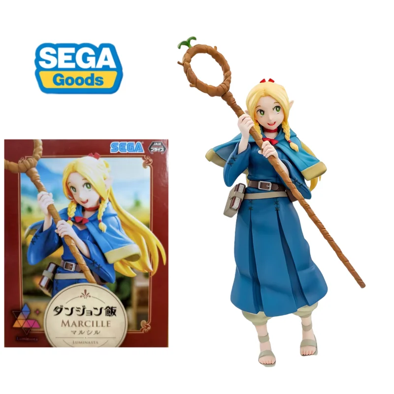 

В наличии оригинальная SEGA Luminasta Delicious in Dungeon Marcille аниме фигурка модель коллекция подарок на день рождения куклы украшения