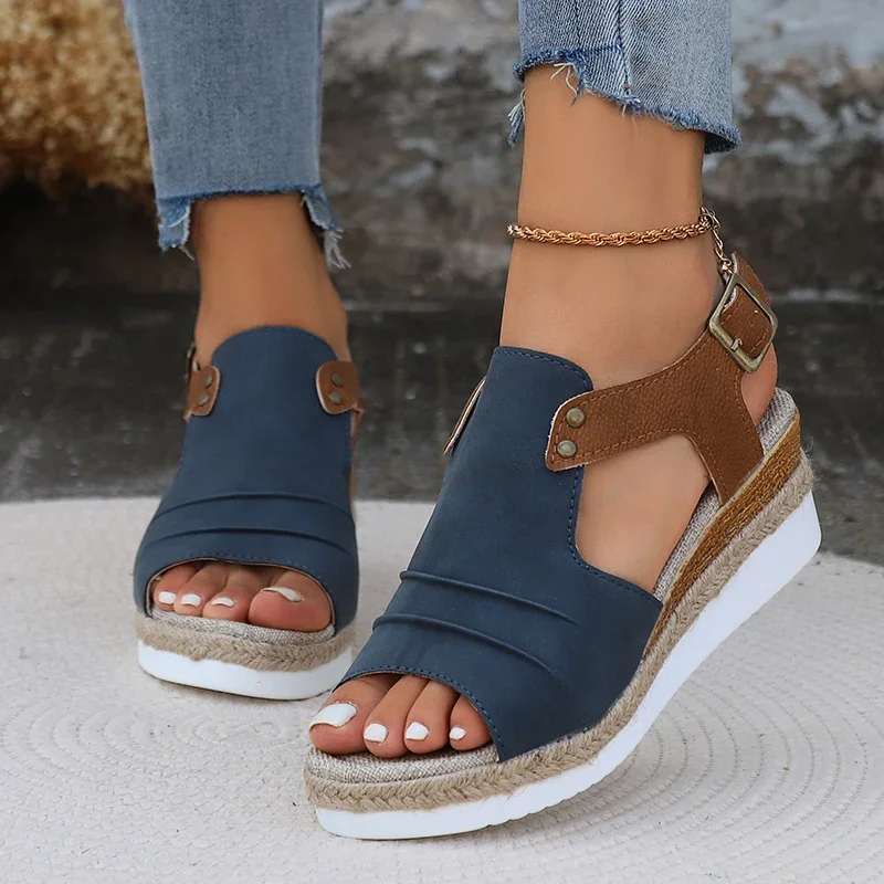 

New Style Fashion Women Sandals Lightweight Wedges Shoes for Women Summer Sandals Platform Shoes with Heels Sandals Casual Shoes