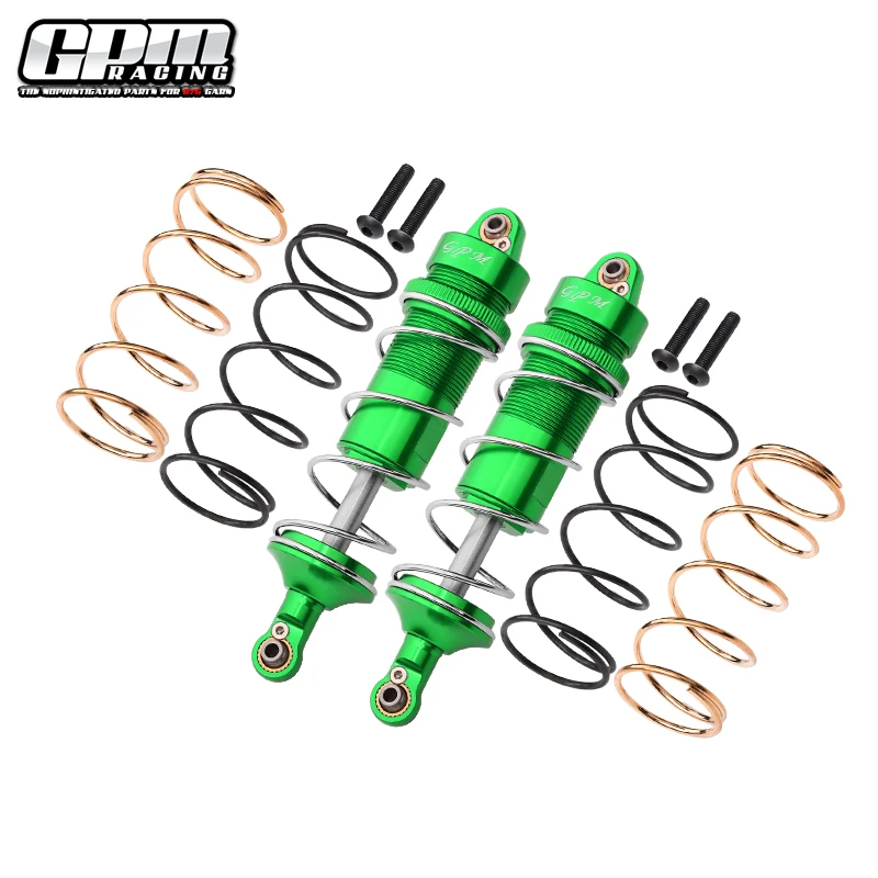 Aluminiowe amortyzatory sprężynowe GPM z przodu 107MM do 1/10 Kraton 4X4 4S-ARA 102690    ARRMA