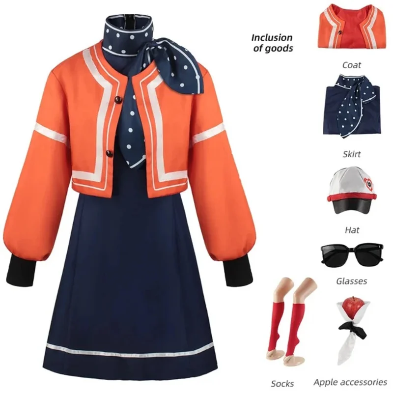 Reverse 1999 Regulus Costume Cosplay Gioco Donna Uniforme Abito Giacca Puntelli Cappello Halloween Carnevale Festa Donne Gioco di ruolo