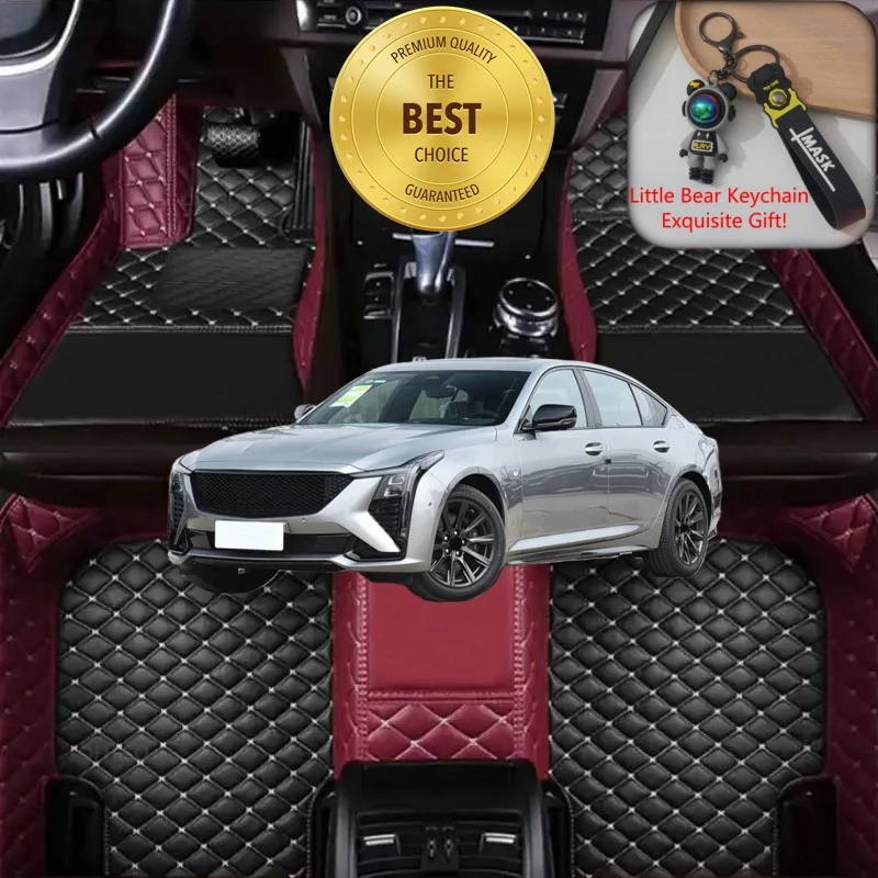 

Customized Fit for Cadillac CT5 2019-2026 Car Floor Mats Car Accessories Tailored Luxury Auto Carpet Mats Left/Right-hand Drive