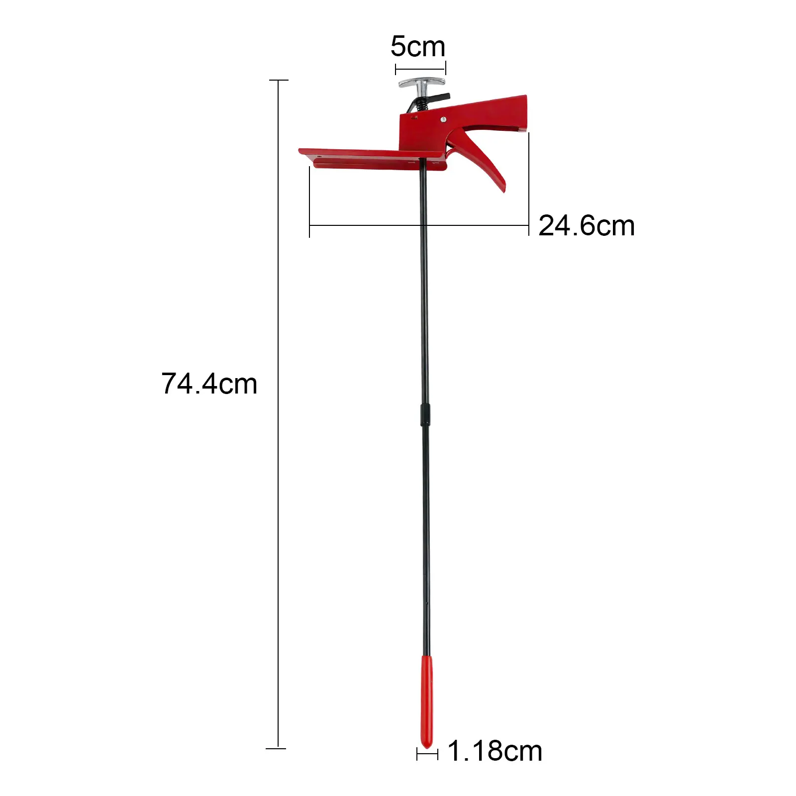

Car Brake Tool 28 Inches Adjustable Pedal Tool Grip Trigger Feature Repair And Maintenance Tool Rubber Non-Slip Foot