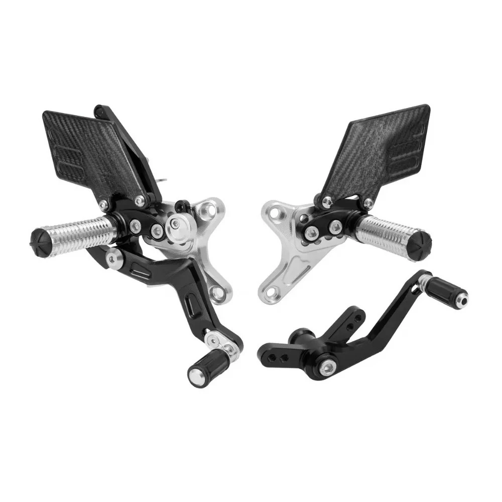 For Yamaha 2021 2022 2023 2024 MT09 Motorcycle Genuine Refit FULL REV Raise Foot Pedal Backwards Brand New Black Silver