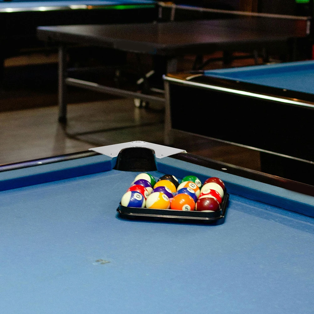 

2Pcs Corner Plate for Pool Table Billiard Table Chrome Corner Replacement Heavy Duty Metal Edge Guard Accessory