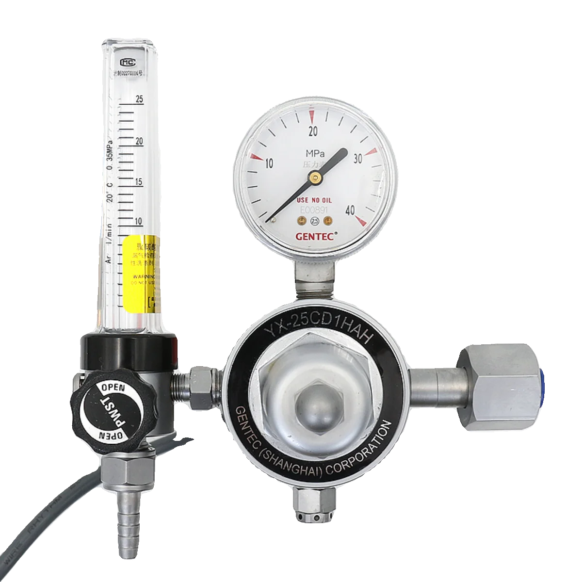 For Pana-sonic gas meter CO2 gas meter W-201THNM carbon dioxide gas meter pressure reducing valve flow argon gasmeter