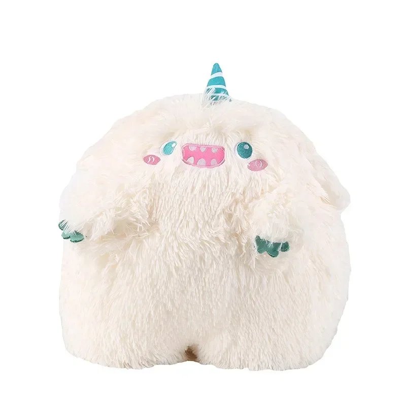 Long-haired little monster plush toy girl bed sofa tatami throw pillow cushion doll doll