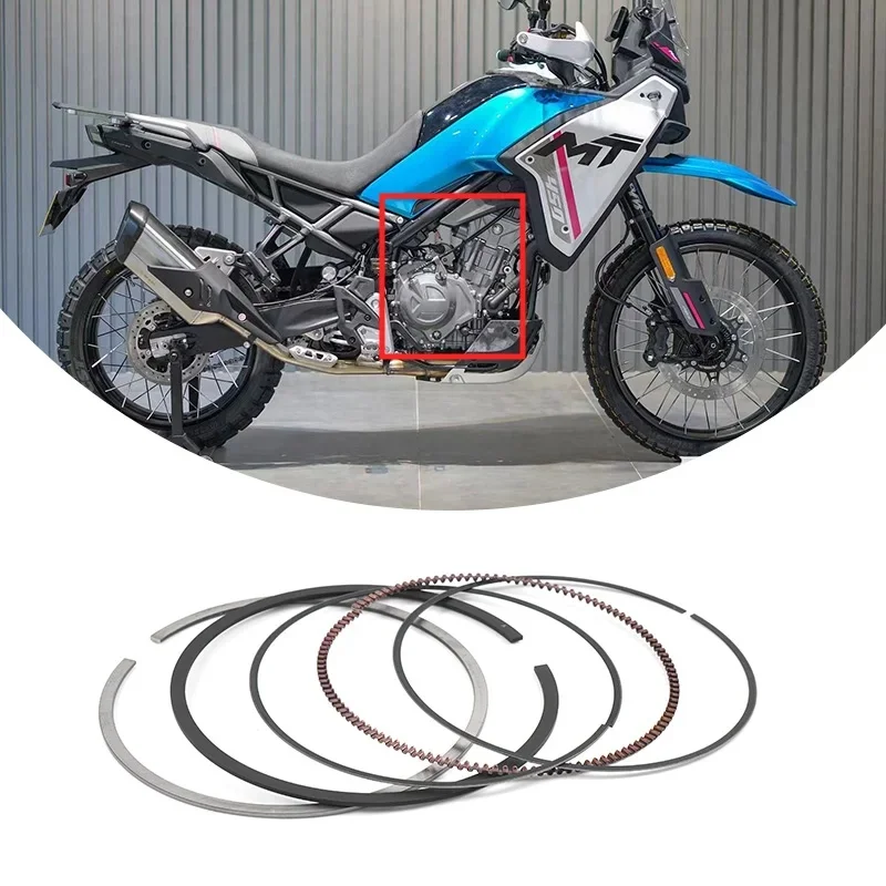 For CFMOTO 450MT Piston Ring Set Motorcycle Accessories CF450 CF400-8-8A MT450 Moto Parts