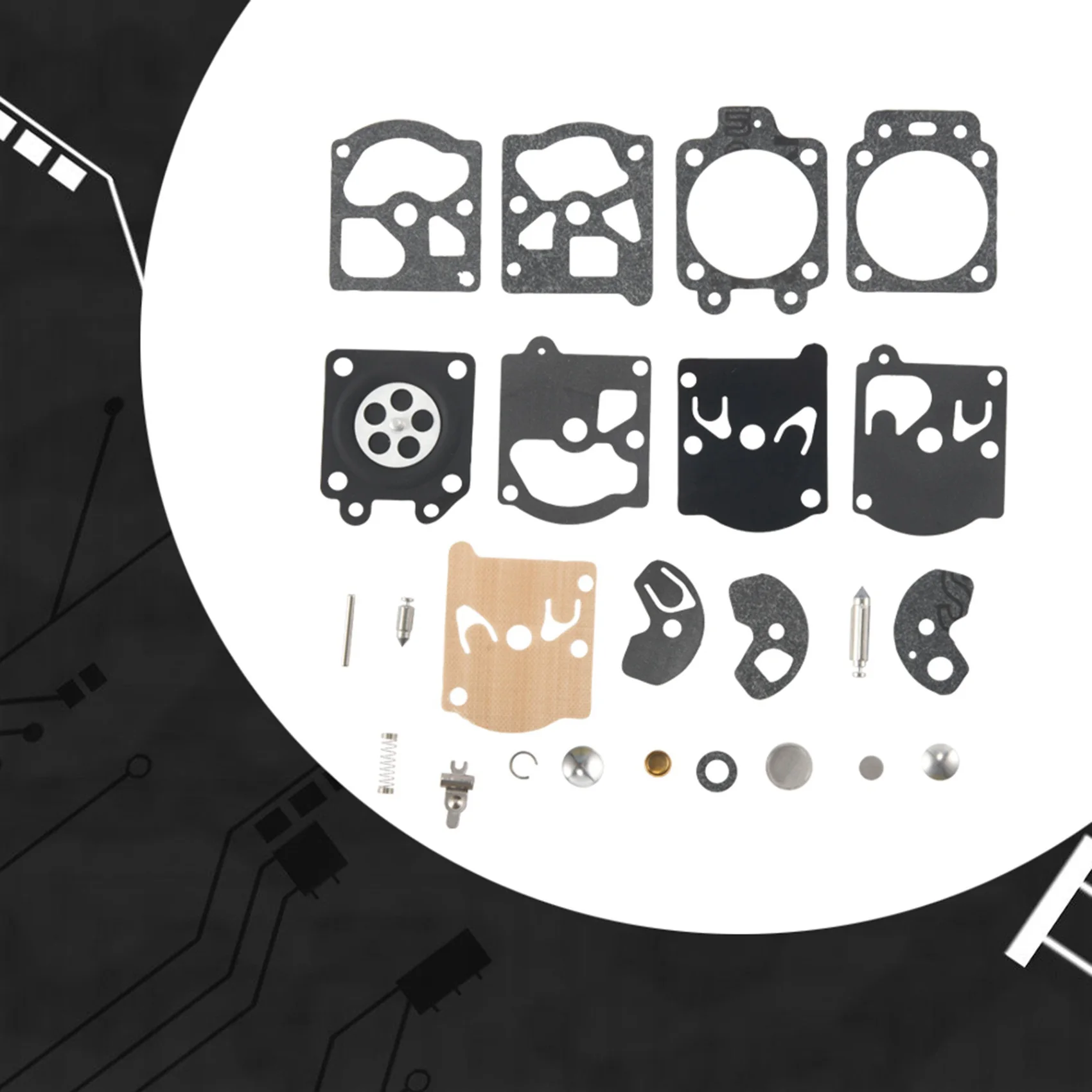 حزمة من 2 K10-WAT طقم تصليح المكربن ل Walbro Carb Poulan Craftsman بالمنشار المتقلب Weedeater منفاخ أوراق الشجر XY
