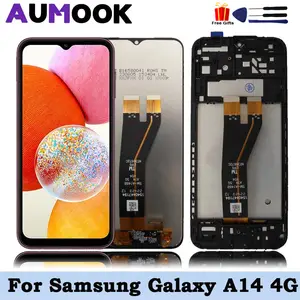 Bilashmart 6.6'' OEM lcd Samsung Galaxy A14 A145 LCD Display Touch Screen Digitizer Samsung A14 A145F A145P A145M SM A145F/DSN LCD