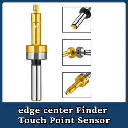 Titanium Non-magnetic Mechanical Edge Finder Center Finder Touch Point Sensor for CNC Milling Lathe Machine Measurement Tools