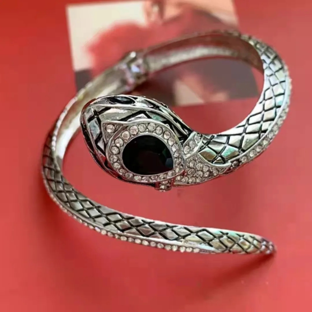 Diamond Snake Bracelet Special-Interest Design Unique Couples Openings Bracelet