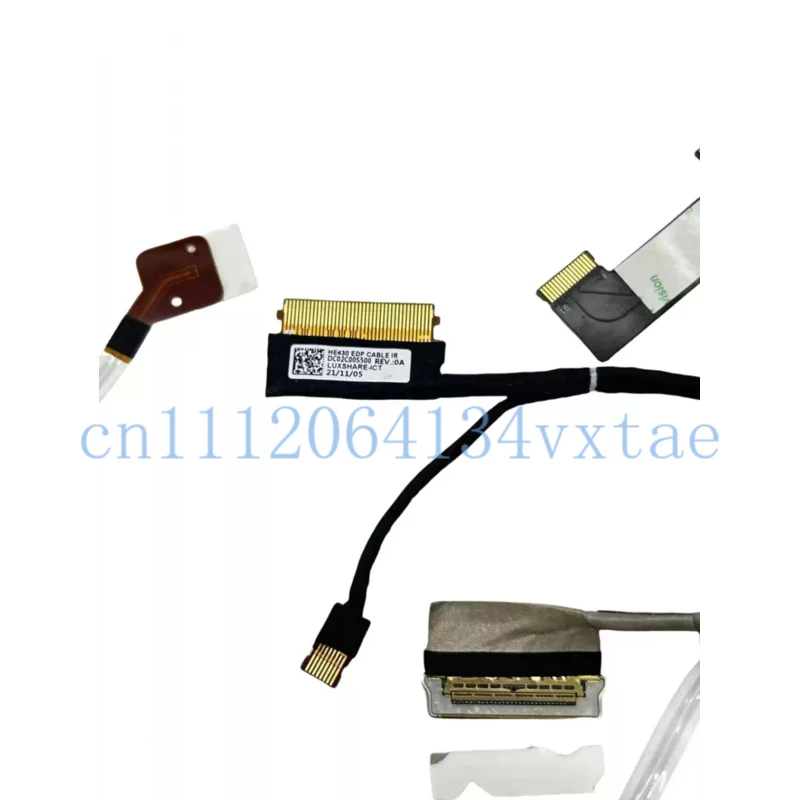 LCD EDP Cable Built-in IR Camera Cable for Lenovo ThinkPad E14 Gen 3 20Y7 20YD 20YE 20YF 30PIN DC02C00S500 5C11C12522  0.1