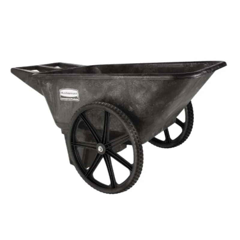 

Rubbermaid Commercial Products 8.75 Cubic Foot,All-Weather, Big-Wheel Cart/Yard Cart/Lawn Cart/Wheelbarrow, Yardwork/Landscaping