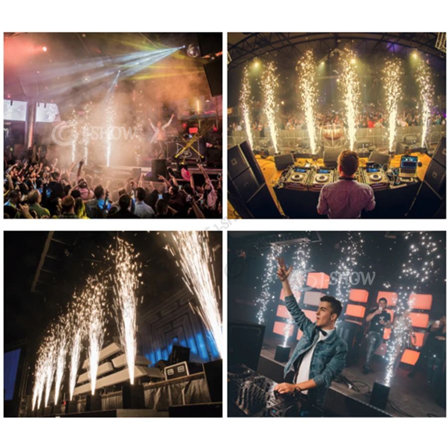 1-20 كيس Ti مسحوق لآلة شرارة الباردة نافورة الأسلاك المواد الاستهلاكية MSDS آلة سباركلر الزفاف داخلي في الهواء الطلق الغبار