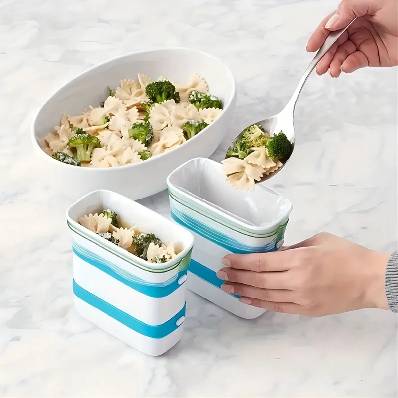 ABNO-высококачественные контейнеры для приготовления кубиков пищевых продуктов, суп для остатков замороженной еды, пакеты для приготовления кубиков замороженной еды, пластиковые машины для приготовления кубиков замороженной еды