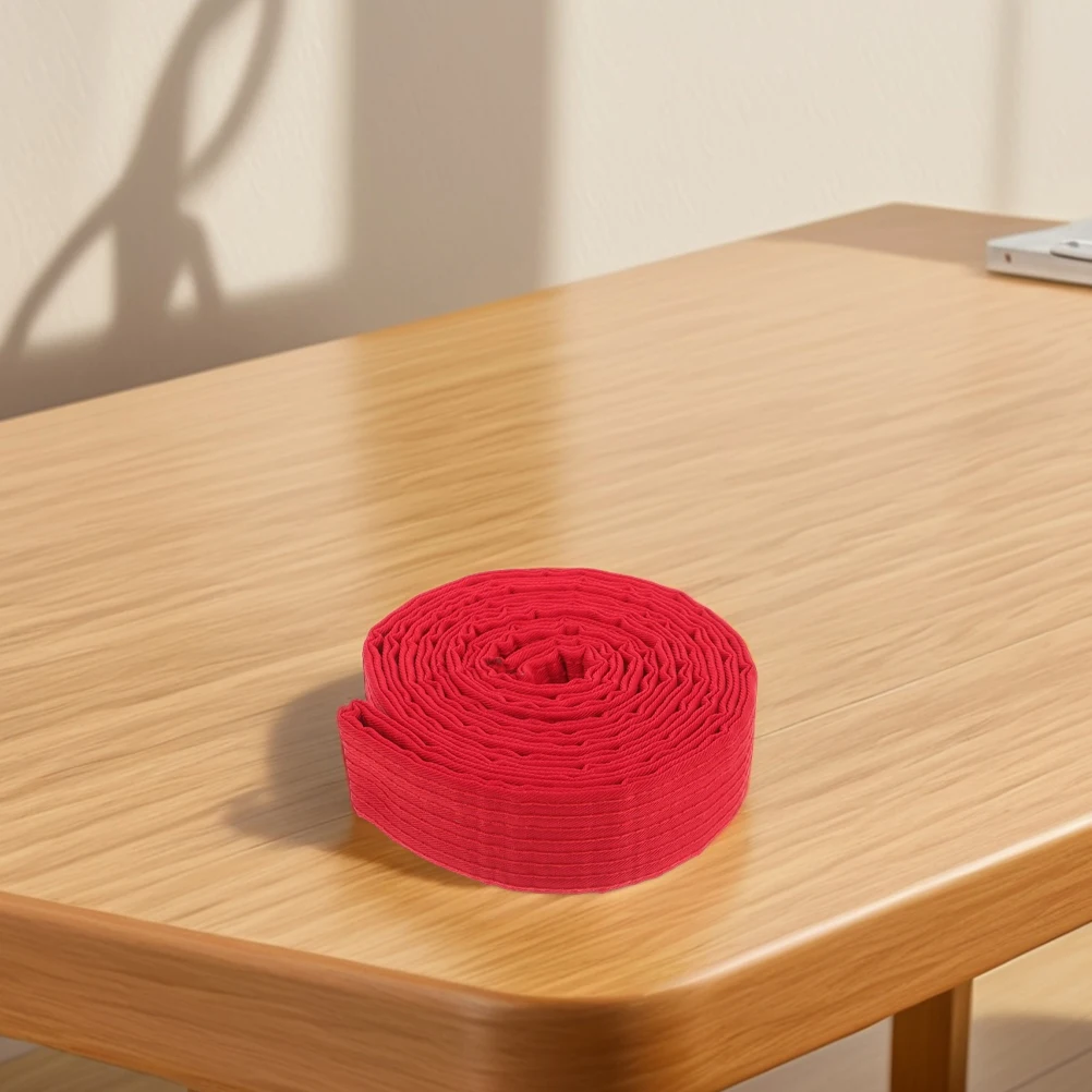 

1 Pair Taekwondo Colored Ranking Belt For Adults Martial Arts Judo Karate Training Practice Durable Cotton Red