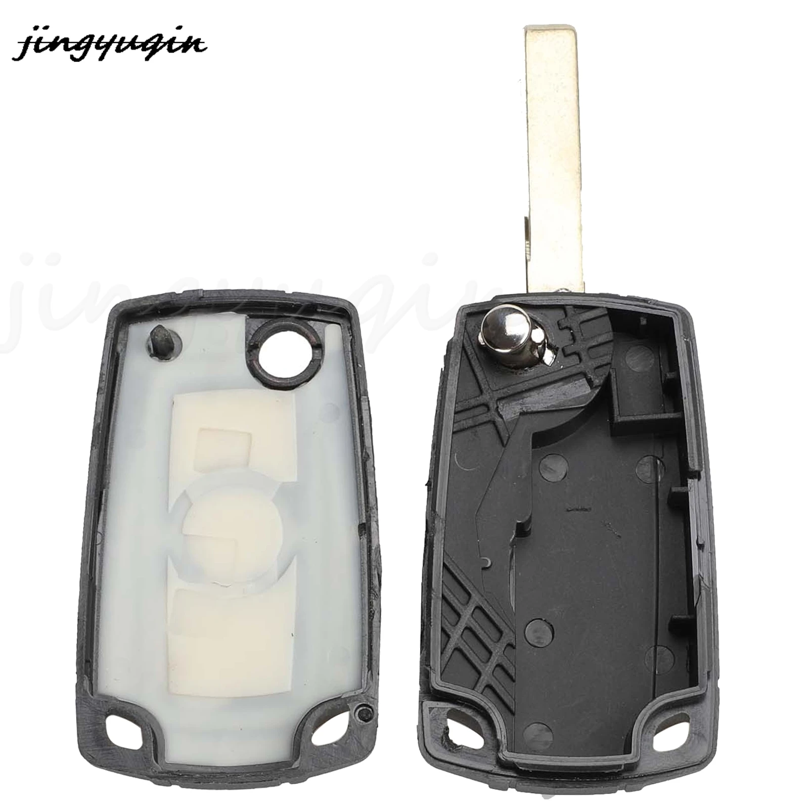 jingyuqin 3 Buttons Modified Remote Key Shell For BMW E36 E38 E39 E46 E53 E60 E61 E63 E64 E81 E83 E86 1/3/5/7 Series X3 X5 Z3 Z4