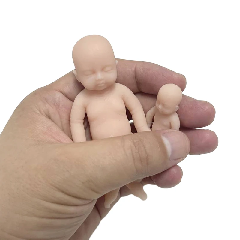 4 pouces garçon Micro préemie corps complet Silicone bébé poupée mignon doux réaliste Mini Reborn poupée Surprice enfants Anti-Stress